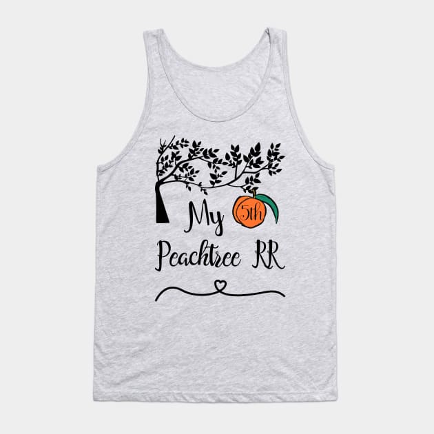 My Fifth Peachtree 10K Road Race Tank Top by numpdog